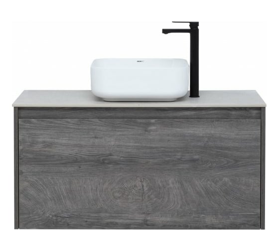 Изображение товара Тумба Aquanet Nova Lite 100 1+1 ящик, цвет дуб рошелье 00242579