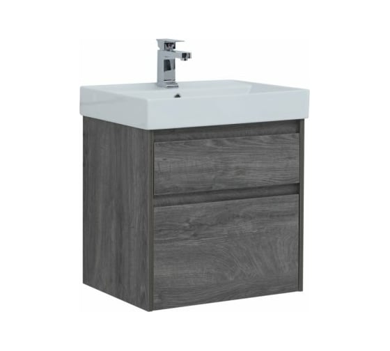 Изображение товара Тумба Aquanet Nova Lite 60 2 ящика, цвет дуб рошелье 00242577