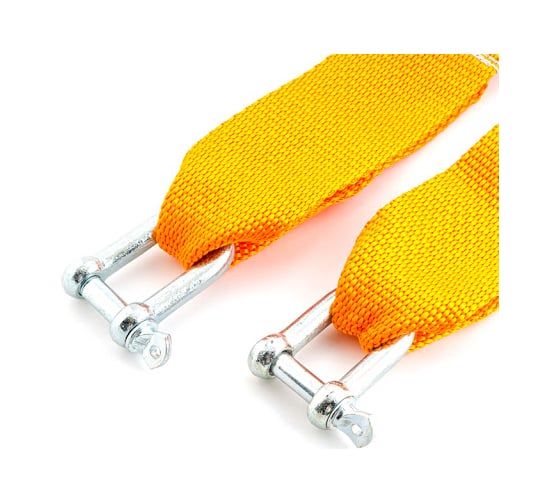 Изображение товара Буксировочный трос TopAuto РОСТРОС 15т 2 скобы М14, 5 метров, сумка 18855СС