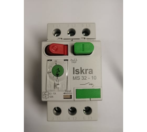 Изображение товара Автомат защиты двигателя iskra MS32-10 УТ-00025353