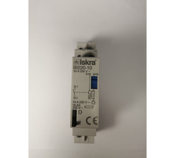 Изображение товара Бистабильный контактор iskra BI220-10/230V УТ-00024211