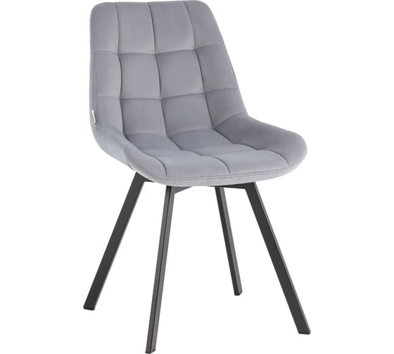 Изображение товара Стул для кухни вращающийся Стул Груп Флекс велюр велютто серый AV 405-V12-K10PM-08