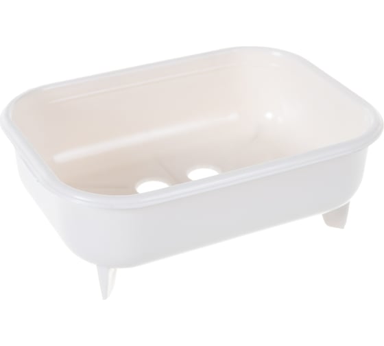 Изображение товара Настольная мыльница ПОЛИМЕРБЫТ открытая, большая 4323300