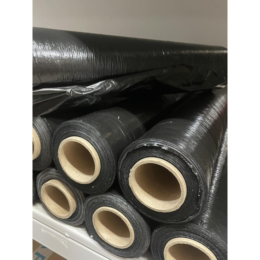 Изображение товара Стрейч пленка ZintaPack 500 мм, 20 мкм, 2 кг, черная, 6 шт. в упаковке TL-00027089