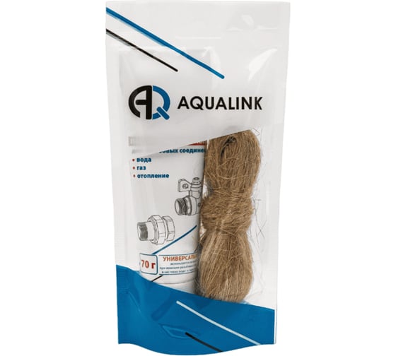 Изображение товара Комплект AQUALINK паста 25 г и лён 7 г в пакете 2180