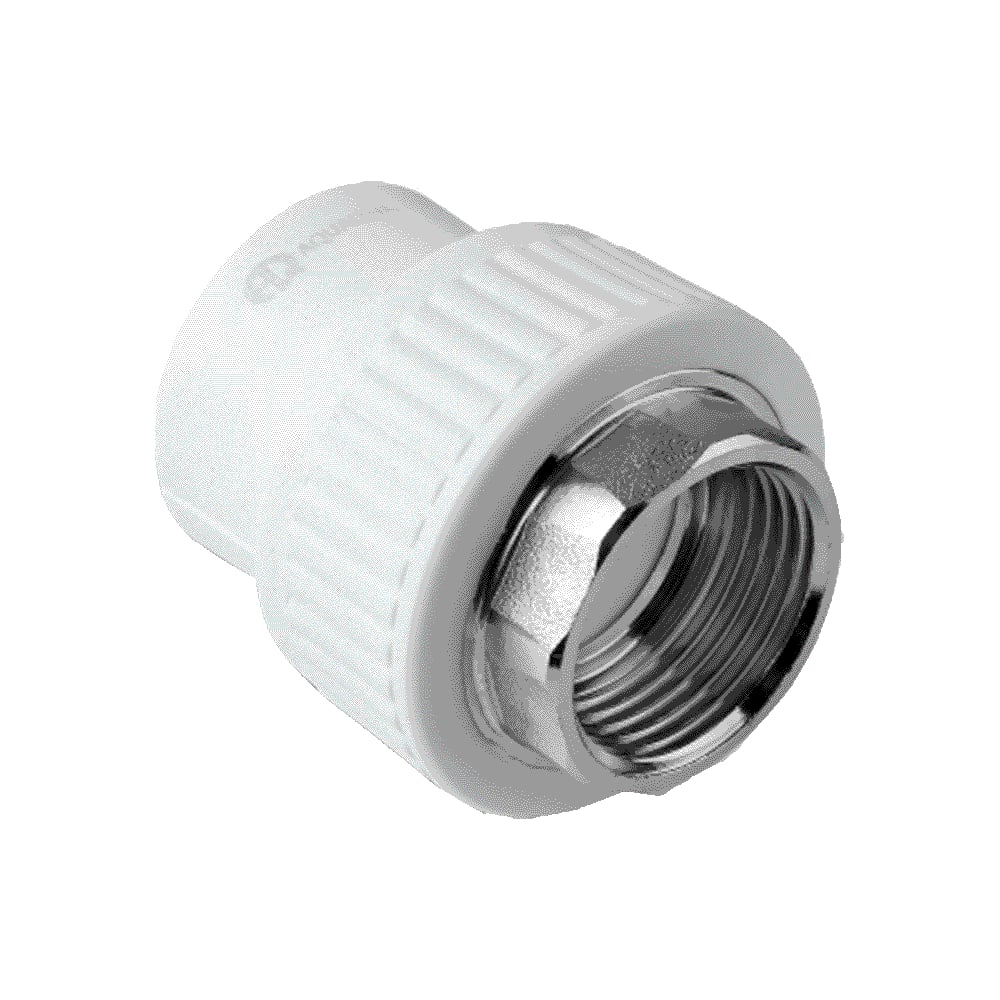 Изображение товара Муфта AQUALINK комбинированная под ключ 32x3/4 F для труб водоснабжения