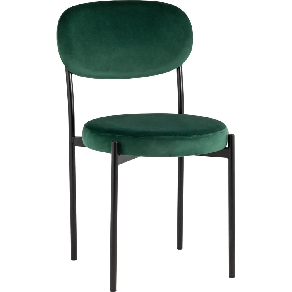 Изображение товара Стул для кухни обеденный Стул Груп Бриф велюр зеленый vd-brief-b19(P)