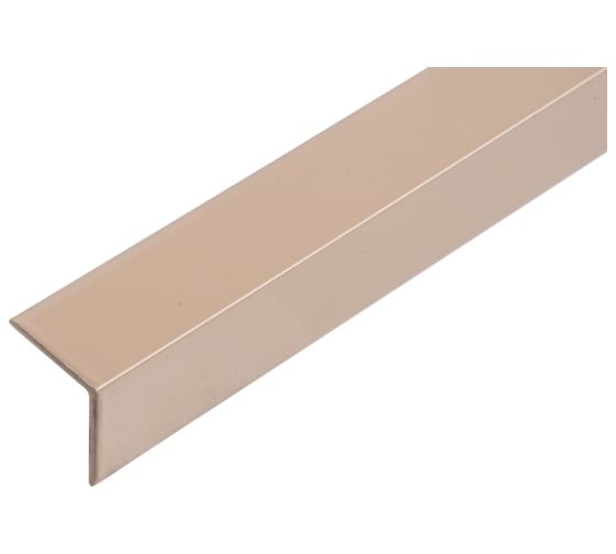 Изображение товара Самоклеящийся уголок ALBERTS алюминий, бежевый, 17,8x18x1,8х1150 мм 431938
