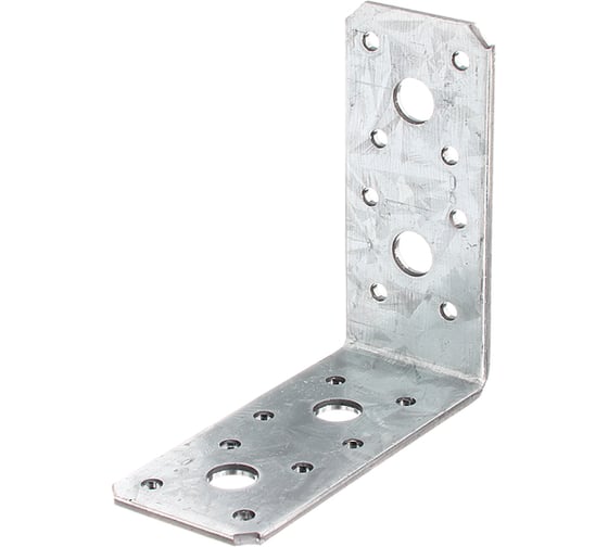 Изображение товара Оцинкованный перфорированный уголок ALBERTS 90х90х40х3 мм 330408