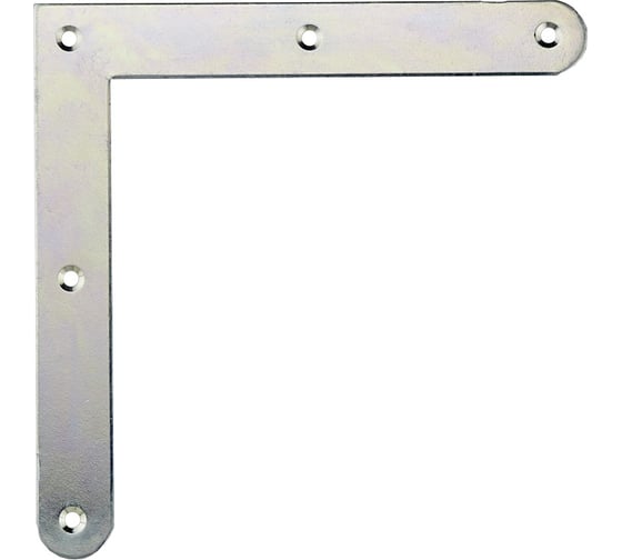 Изображение товара Уголок ALBERTS плоский, оцинкованный, 150x150x20 мм 339746