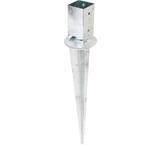 Изображение товара Гильза для стойки ALBERTS регулируемая, оцинкованная, 71х71х750 мм 208103