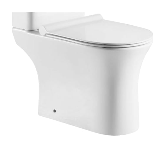 Изображение товара Чаша для напольного унитаза Aquanet Roll 2-C с сидением, с Rimless 00240206
