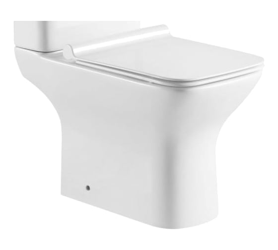 Изображение товара Чаша для напольного унитаза Aquanet Cube 2-C с сидением, с Rimless 00240208