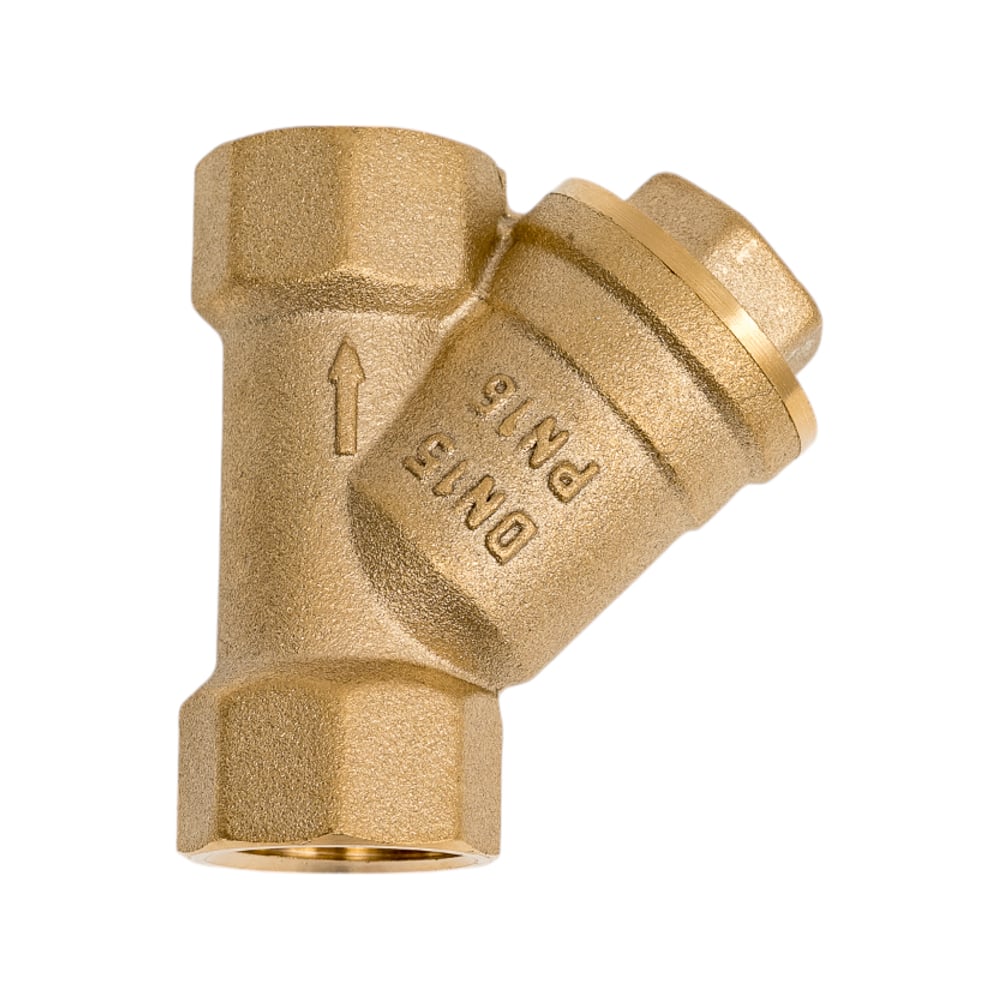 Изображение товара Галлоп Y-образный магнитный фильтр для газовых систем латунь Ду15 Ру16