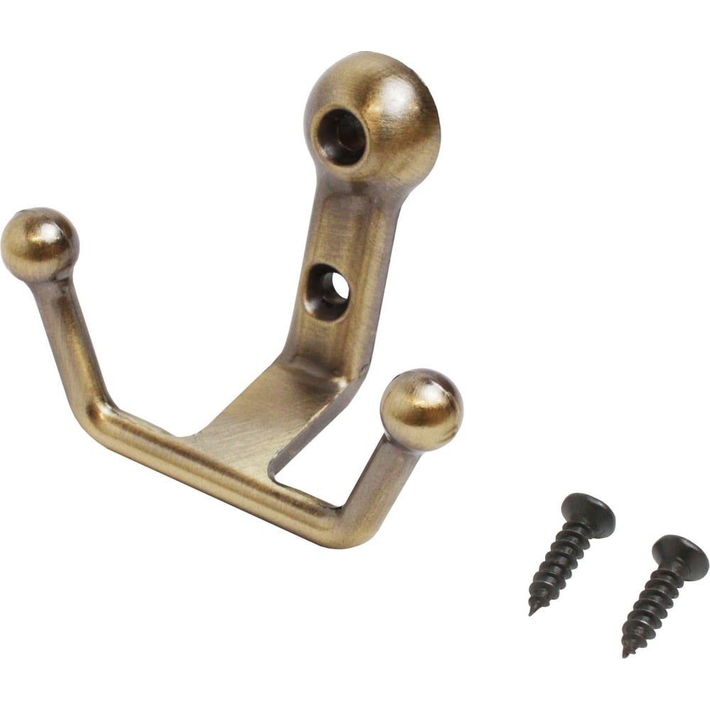 Изображение товара Крючок-вешалка Стандарт 308 AB старая бронза