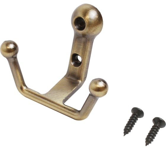 Изображение товара Крючок-вешалка Стандарт 308 AB ст. бронза, европакет 15780