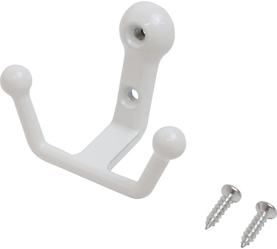 Изображение товара Крючок-вешалка Стандарт 308 WW матовый белый, европакет 15786