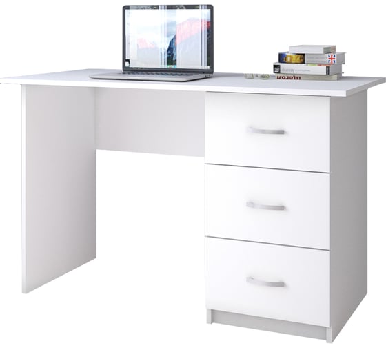 Изображение товара Стол письменный Арника Сити-1, белый 00-00028796