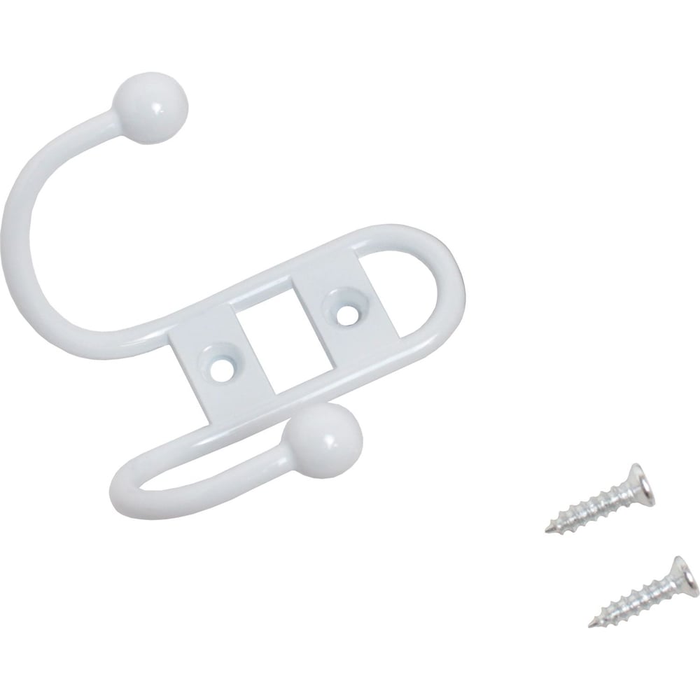 Изображение товара Крючок-вешалка Стандарт 208 B WW матовый белый 1 шт