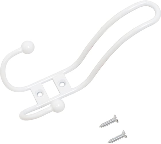 Изображение товара Крючок-вешалка Стандарт 208 A WW мат. белый, европакет 15439