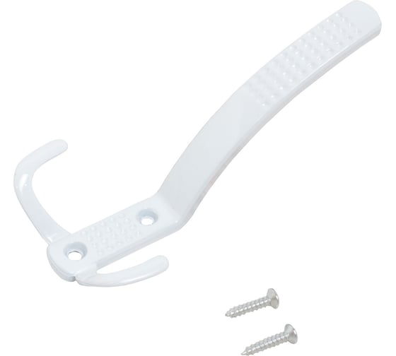 Изображение товара Крючок-вешалка Стандарт 212 A WW мат. белый, европакет 15422