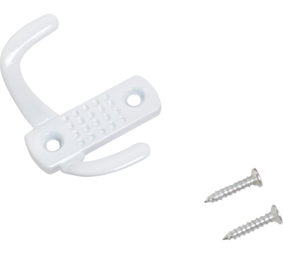 Изображение товара Крючок-вешалка Стандарт 212 B WW мат. белый, европакет 15421