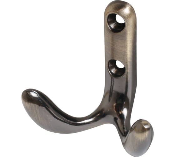 Изображение товара Крючок-вешалка Стандарт 335 AB ст. бронза, европакет 15801