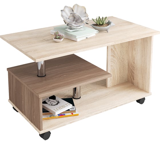 Изображение товара Столик журнальный Консул-5, дуб сонома 00-00003988