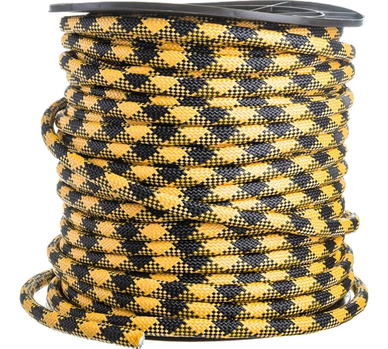 Изображение товара Плетеная веревка Эбис п/п 16 мм 100 м цветная 71439