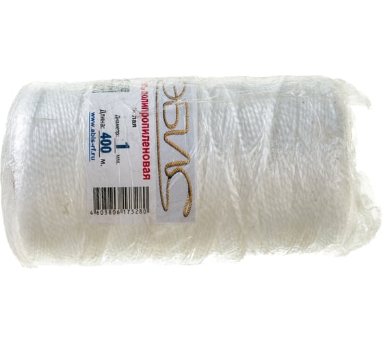 Изображение товара Нить ЭБИС 250 м белая п/а 2 мм 73266