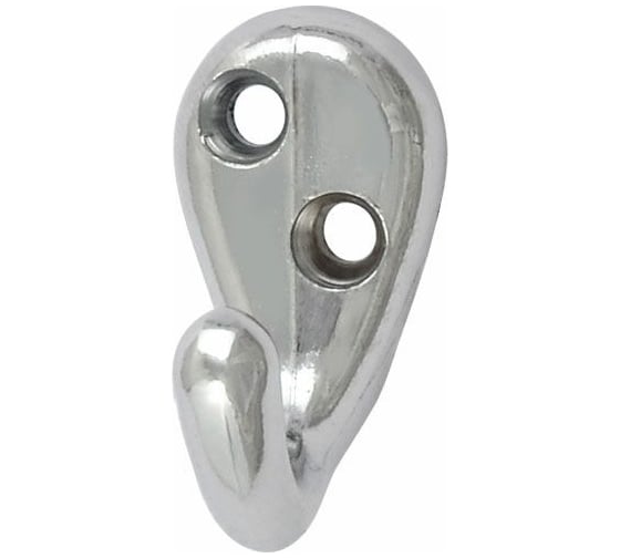 Изображение товара Крючок-вешалка НОРА-М № 8 1 рож. хром 14307