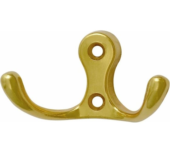 Изображение товара Крючок-вешалка НОРА-М № 9 2-х рож. золото 14310