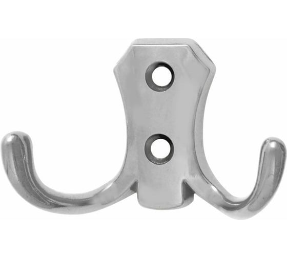 Изображение товара Крючок-вешалка НОРА-М №10 2-х рож. хром 14315