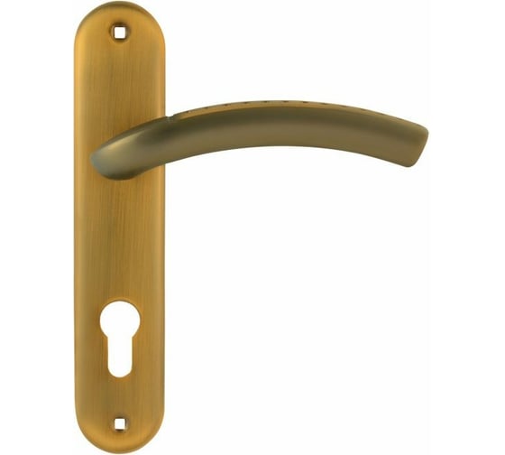 Изображение товара Дверная ручка на планке НОРА-М 96-70 мм мат.кофе 16194