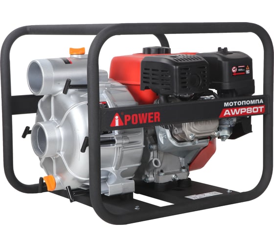 Изображение товара Бензиновая мотопомпа для грязной воды A-iPower AWP80Т 30231