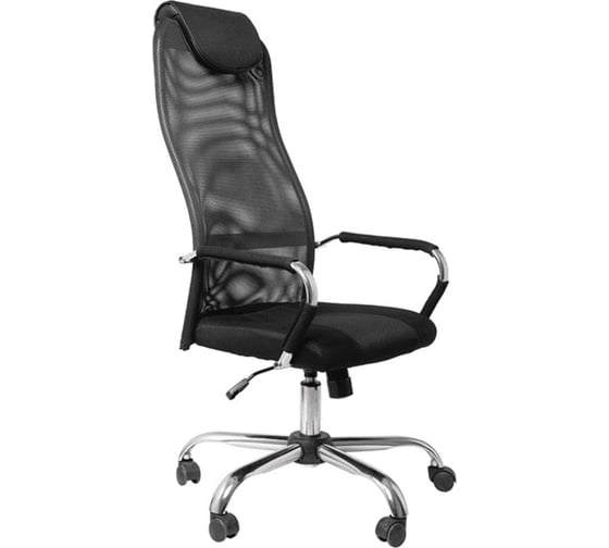 Изображение товара Кресло KSG Bels Мастер Высокий GTPNrBL21 W01/T01 ткань-сетка / ткань TW черный НФ-00000670