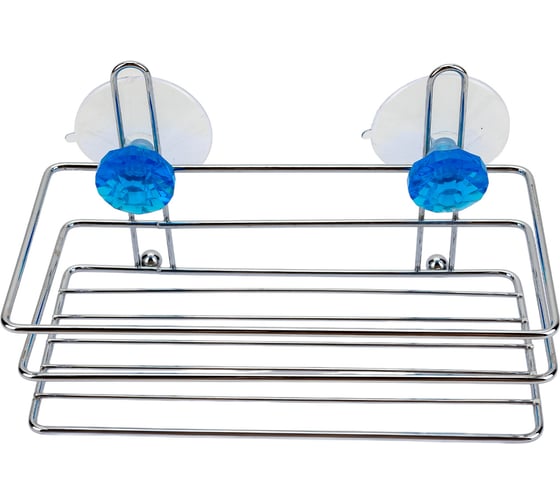 Изображение товара Полка подвесная Рыжий кот W2794 Бриллиант малая, на присосках, 195*100*105 мм 310777