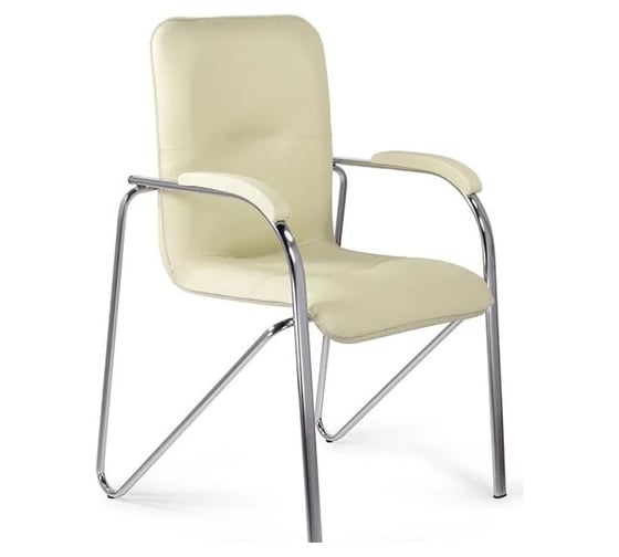 Изображение товара Кресло KSG Самба КС 1 РМК 000.457 эк/к Крем, локти мягкие НФ-00000283