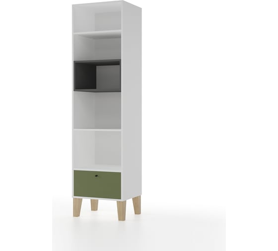 Изображение товара Стеллаж МК Мама STORY Белый шёлк 102084