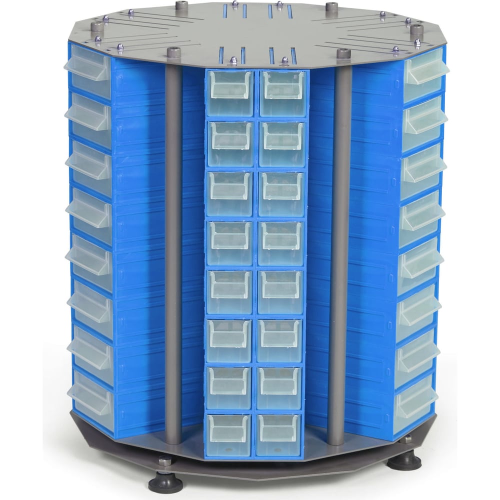 Изображение товара Настольный стеллаж DUEL с 52 поворотными лотками, для организации хранения