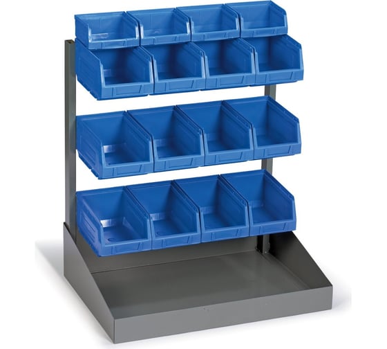 Изображение товара Стеллаж настольный DUEL с лотками 16 лотков MAS20