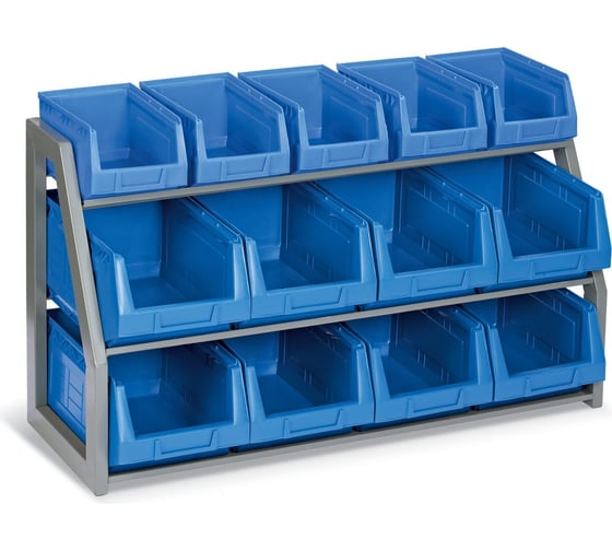 Изображение товара Стеллаж настольный DUEL с лотками 13 лотков MAS30