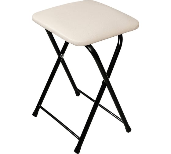 Изображение товара Табурет MODULE`S TYLE складной (ваниль крап / черный глянец ) ВИ0127