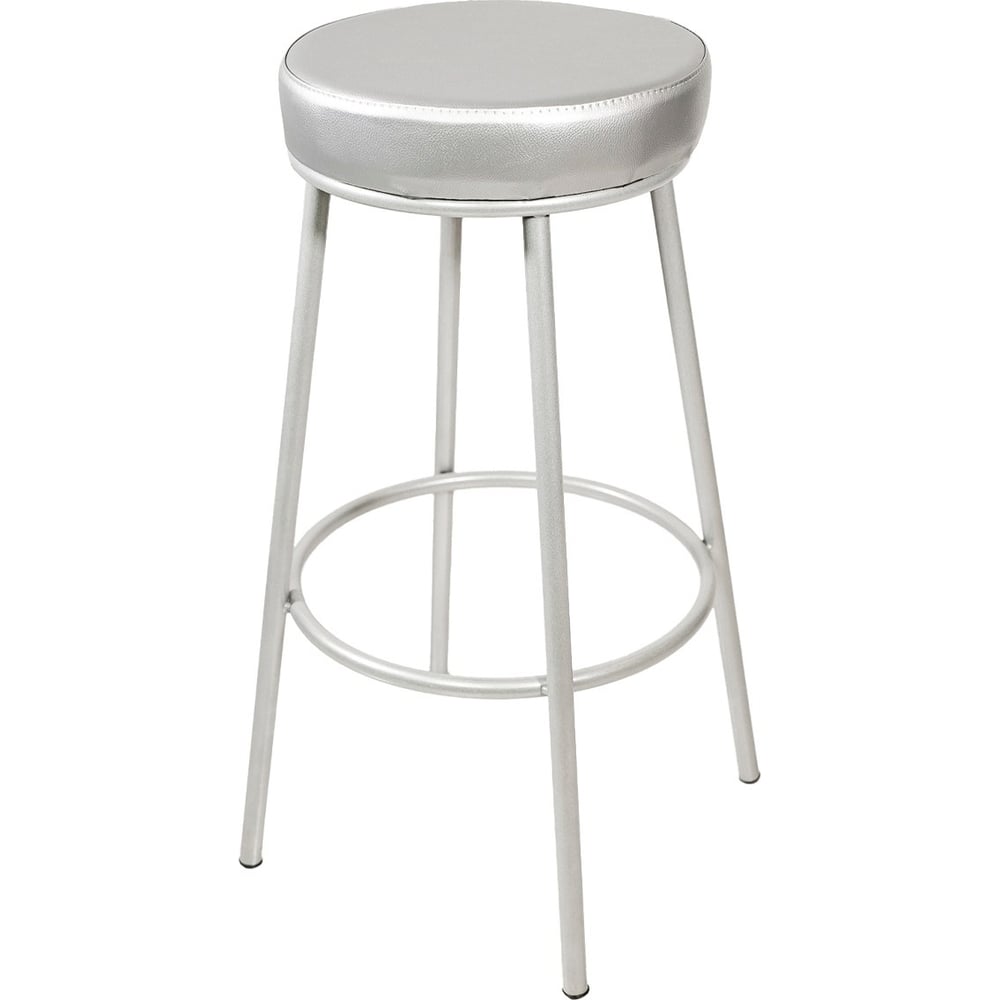 Изображение товара Табурет MODULE`S TYLE Альфа пуф барный (серый металлик крап / хром) ВИ0144