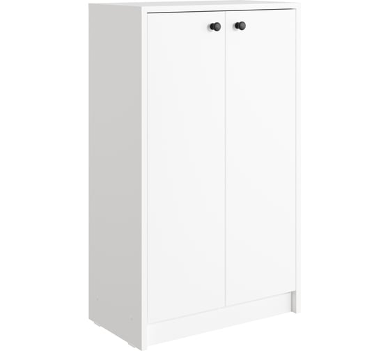 Изображение товара Тумба для обуви Атмосфера Найс высокая белый/белый 00-00025293