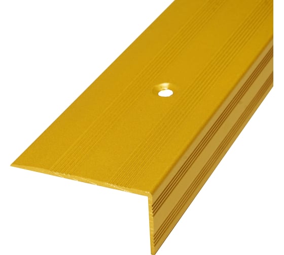 Изображение товара Порог-угол Трибатрон АЛ-239 1,50 м золотой металлик 88604