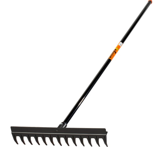 Изображение товара Грабли пластиковые с металлическим черенком AMIGO 77013