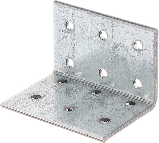 Изображение товара Перфорированный уголок ALBERTS оцинкованный, 40х40х60х2.5 мм 330651