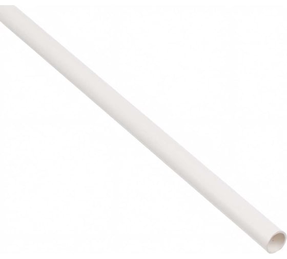 Изображение товара Трубка ALBERTS ПВХ, белая, 12x1х1000 мм 484934
