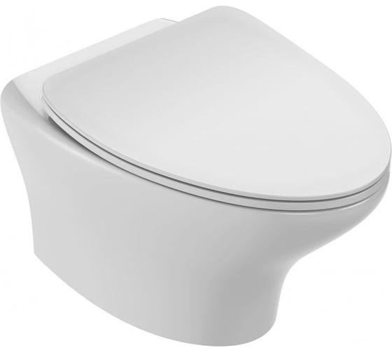 Изображение товара Чаша подвесного унитаза JACOB DELAFON без обода EDJ102-00 NOUVELLE VAGUE 54x39x41 см 00000062870